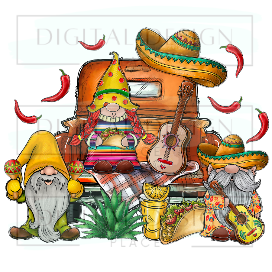 Cinco De Mayo Gnomes CDMM14