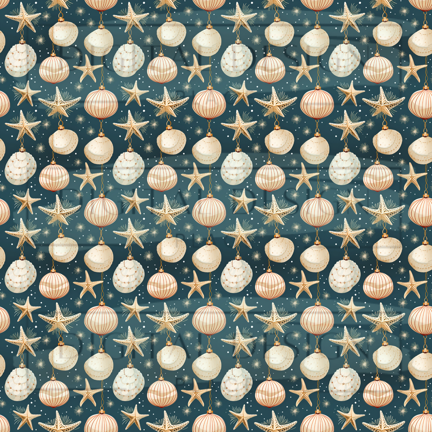 Seashell Ornaments VinylV1539