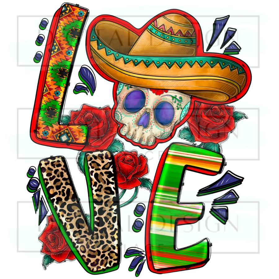 Sugar Skull Love CDMM19