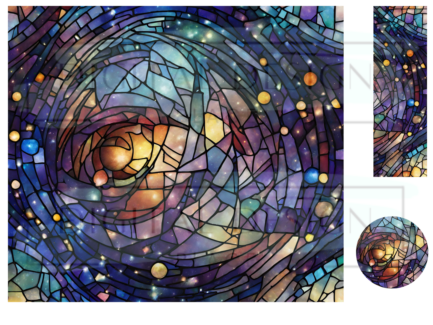 Stained Glass Space WrB231