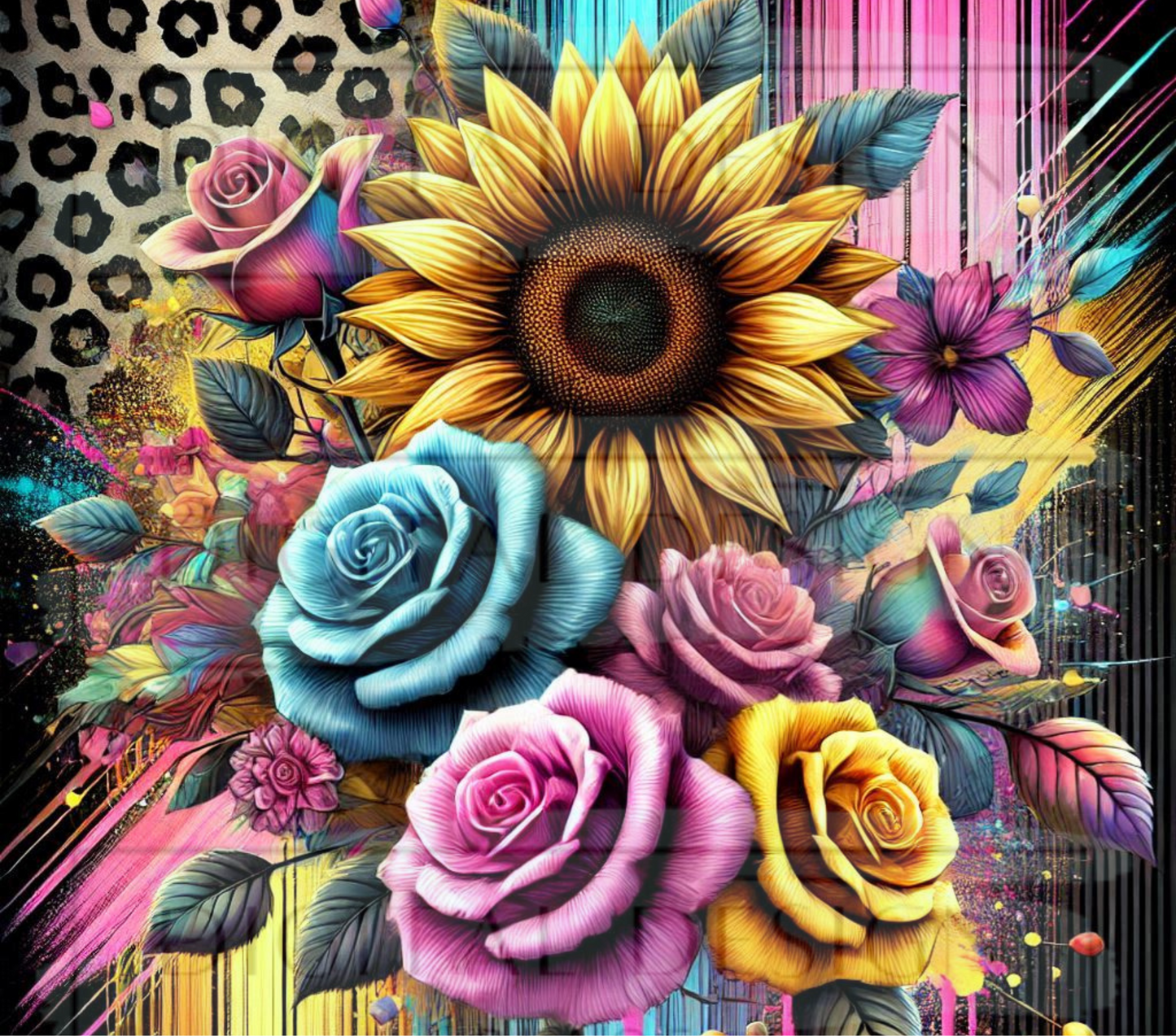 Mixed Media Floral TWYT211