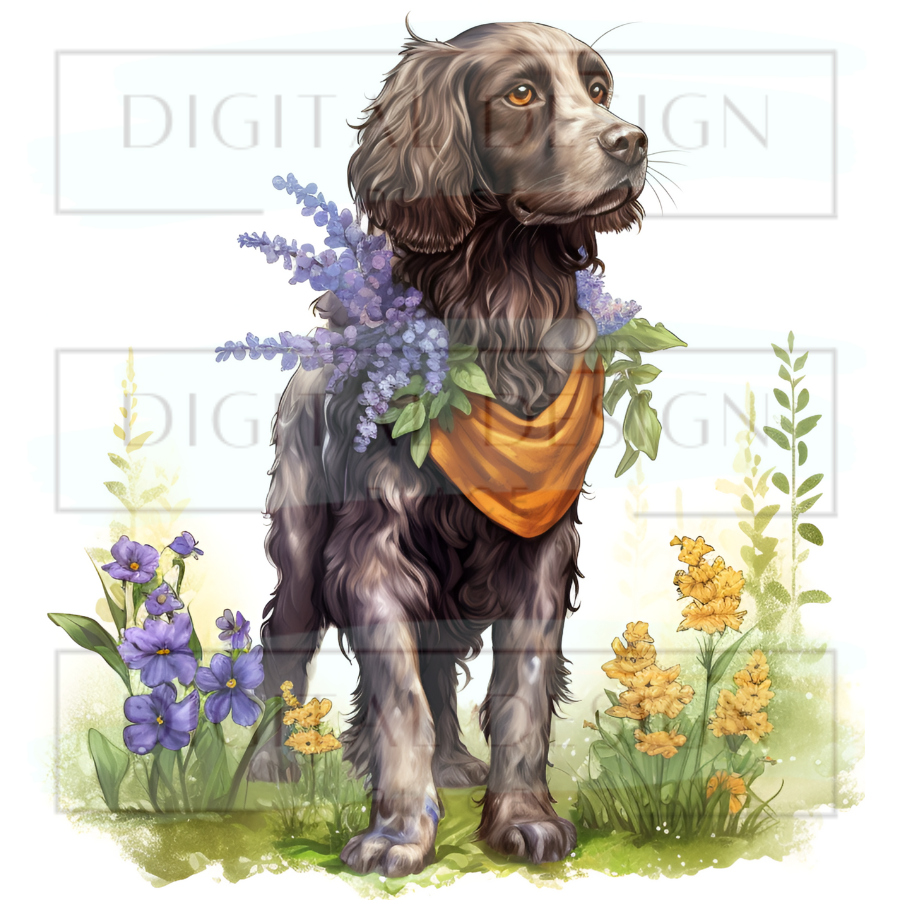 Floral Spaniel ANIA132