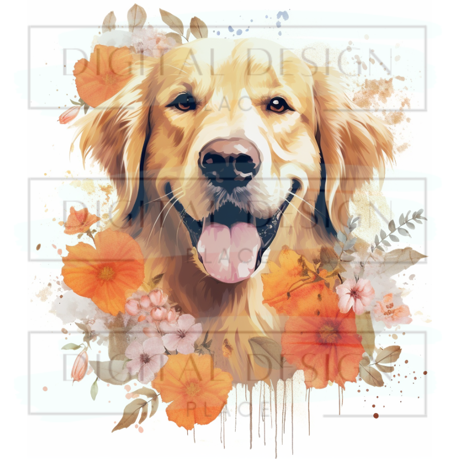 Floral Retriever ANIA133