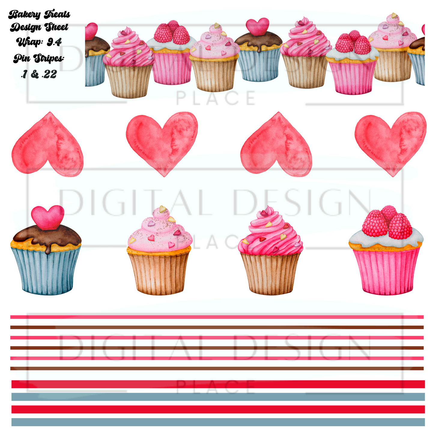 Bakery Treats Design Sheet DS23