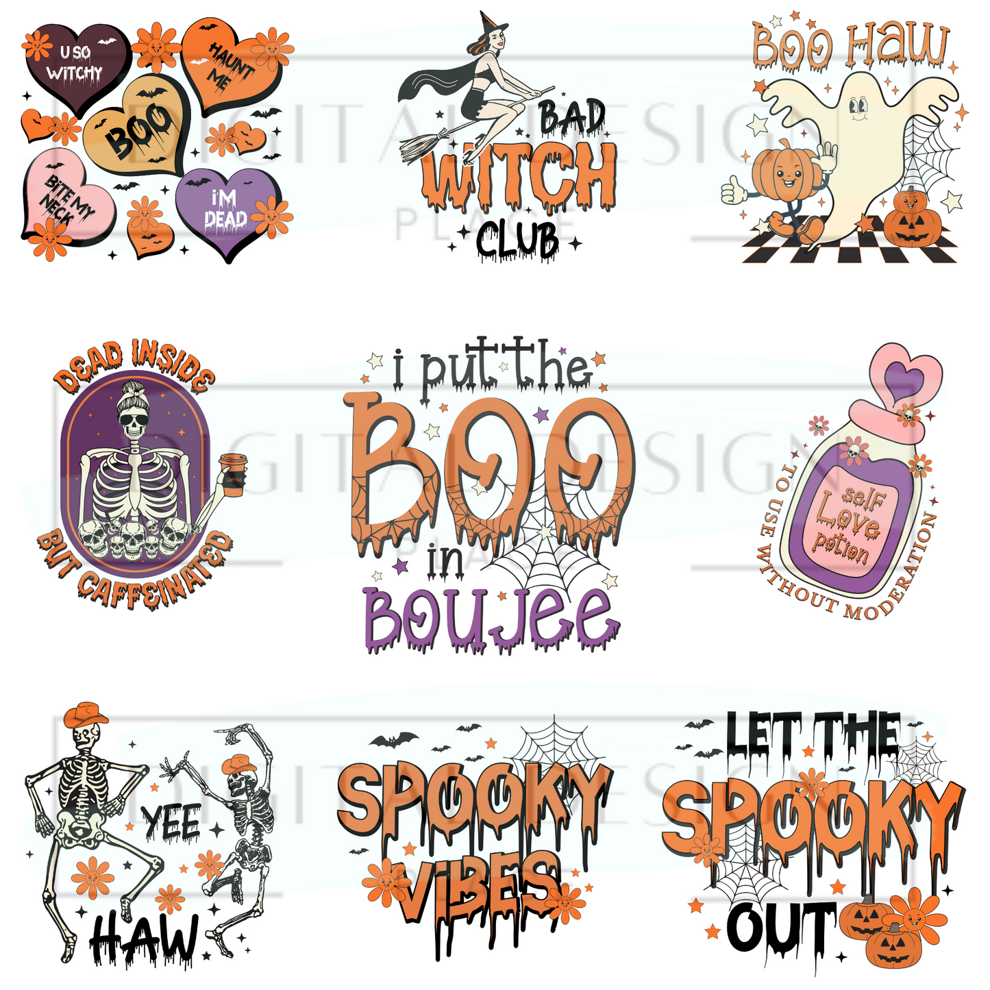 Boo-Jee Decal Sheet ELEE164