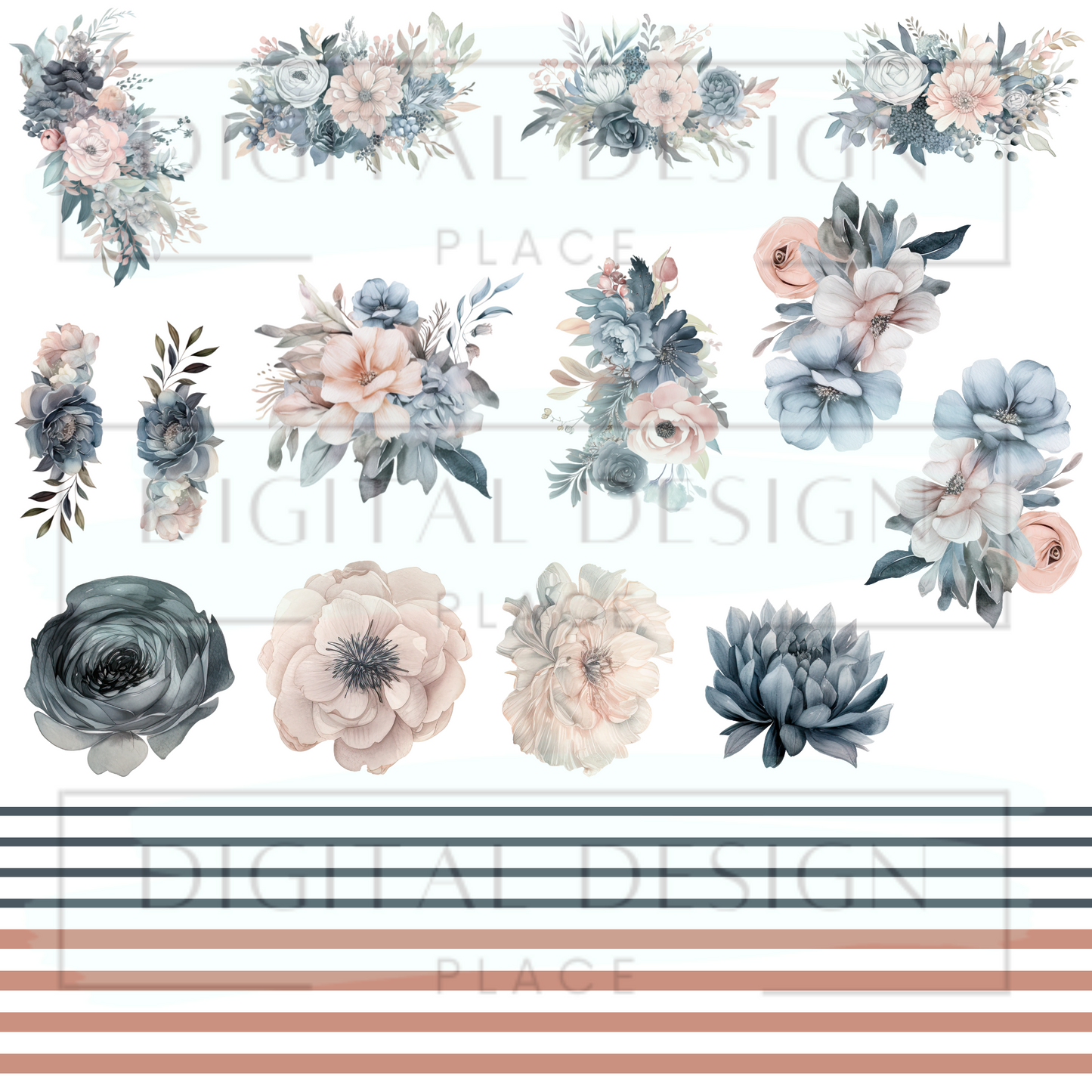 Hello Gorgeous Florals ELEE314