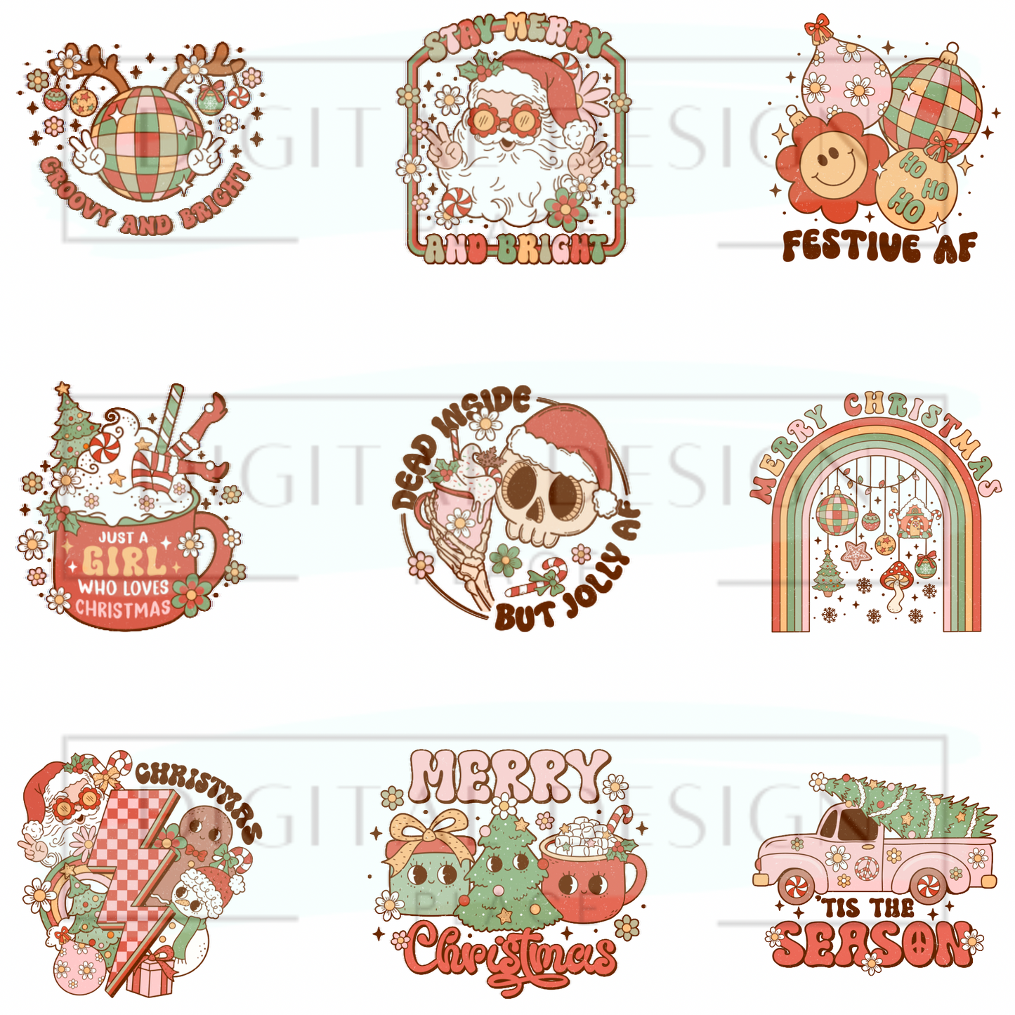 Retro Christmas ELEE274