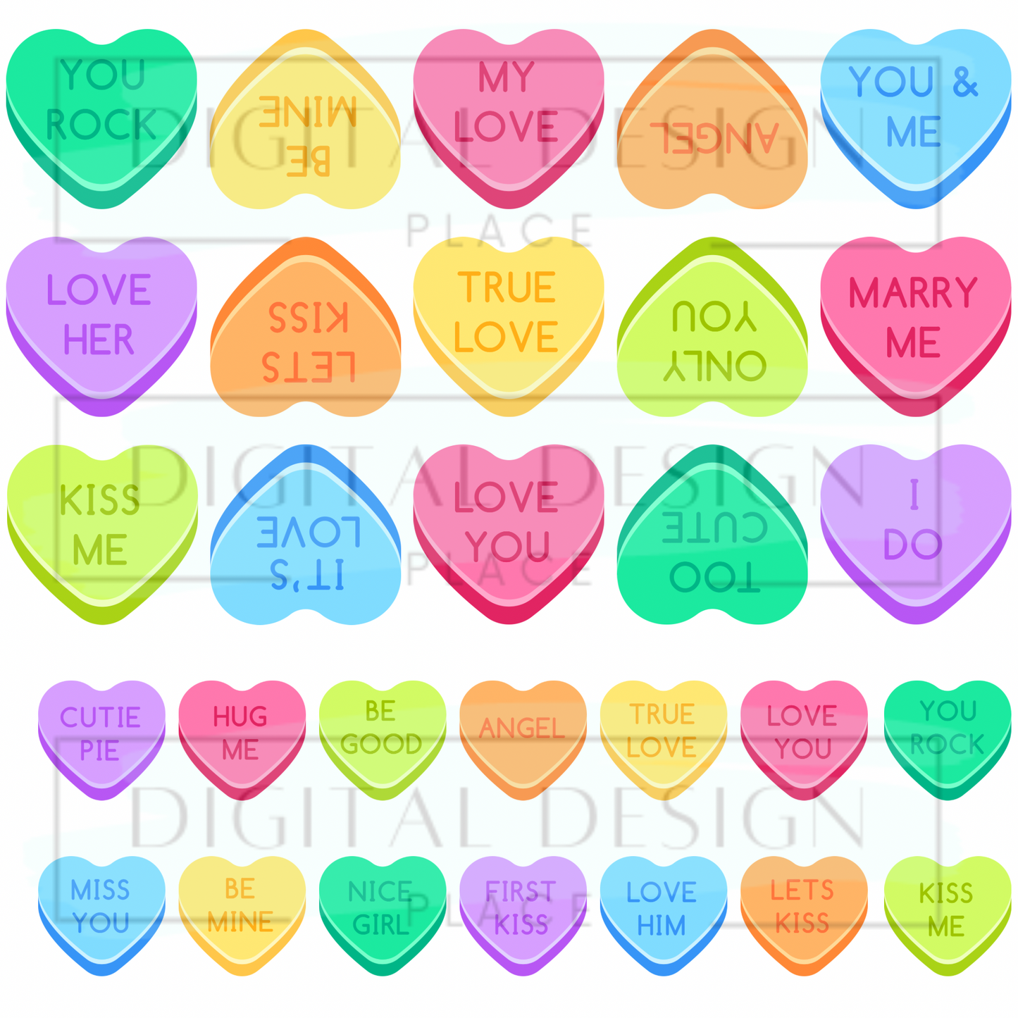 Conversation Hearts ELEE306