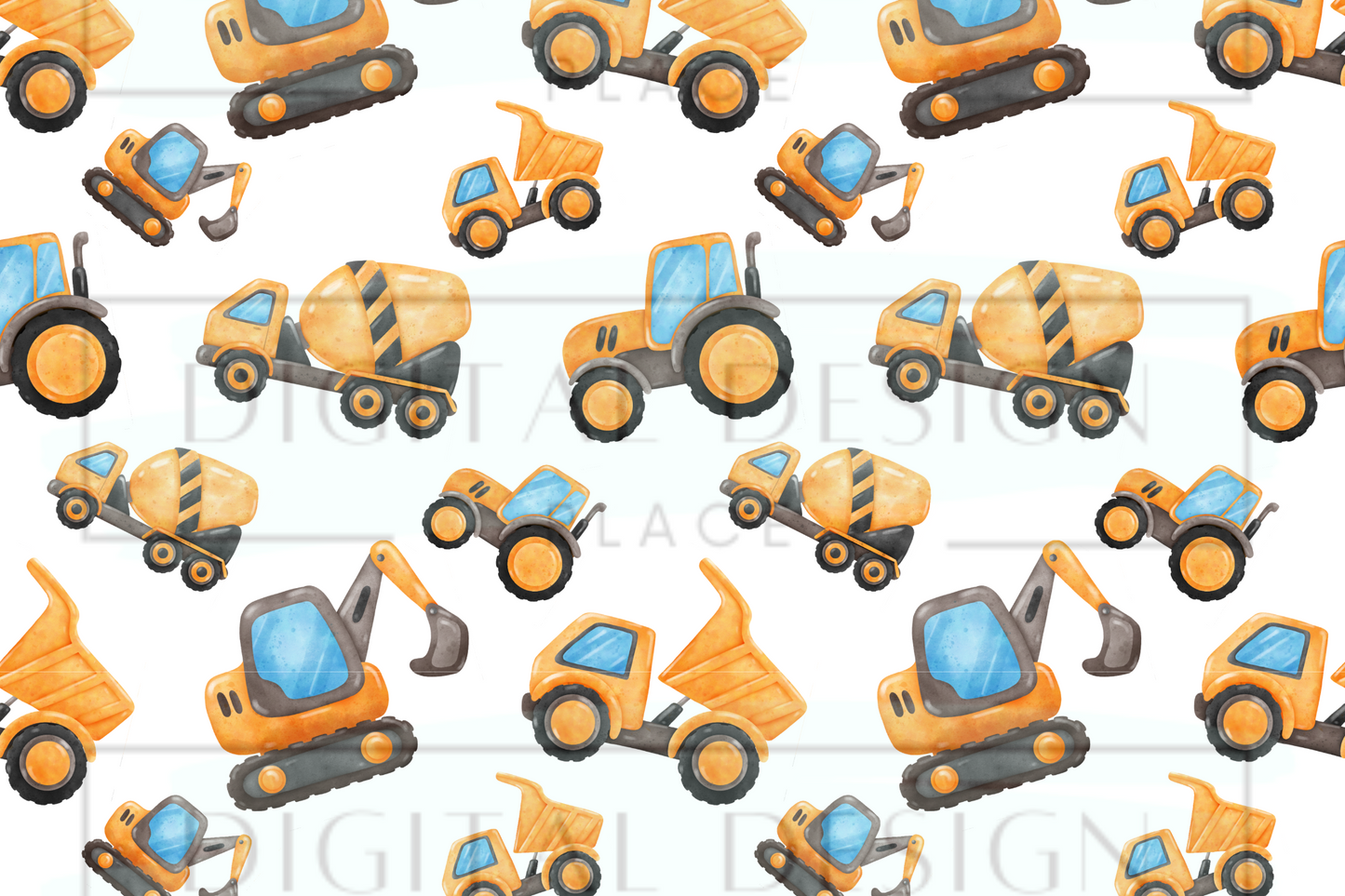 Heavy Equipment Kids Wrap KW7