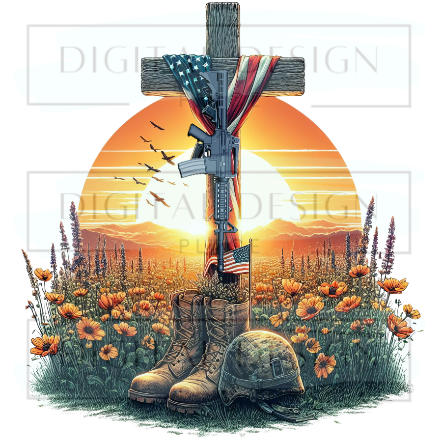 Fallen Soldier Sunset PJP112