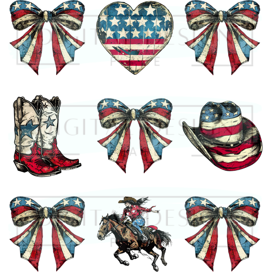 Rustic Americana Block SUMS109