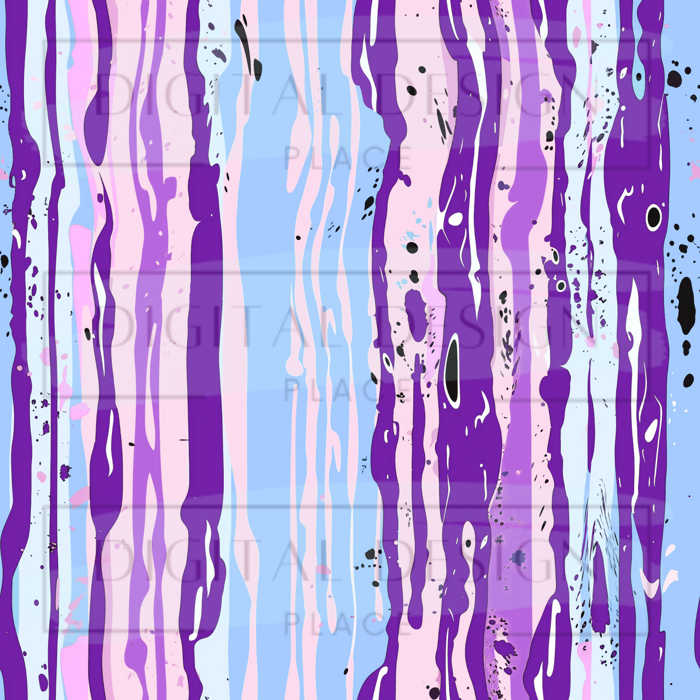 Pastel Stripes VinylV1321