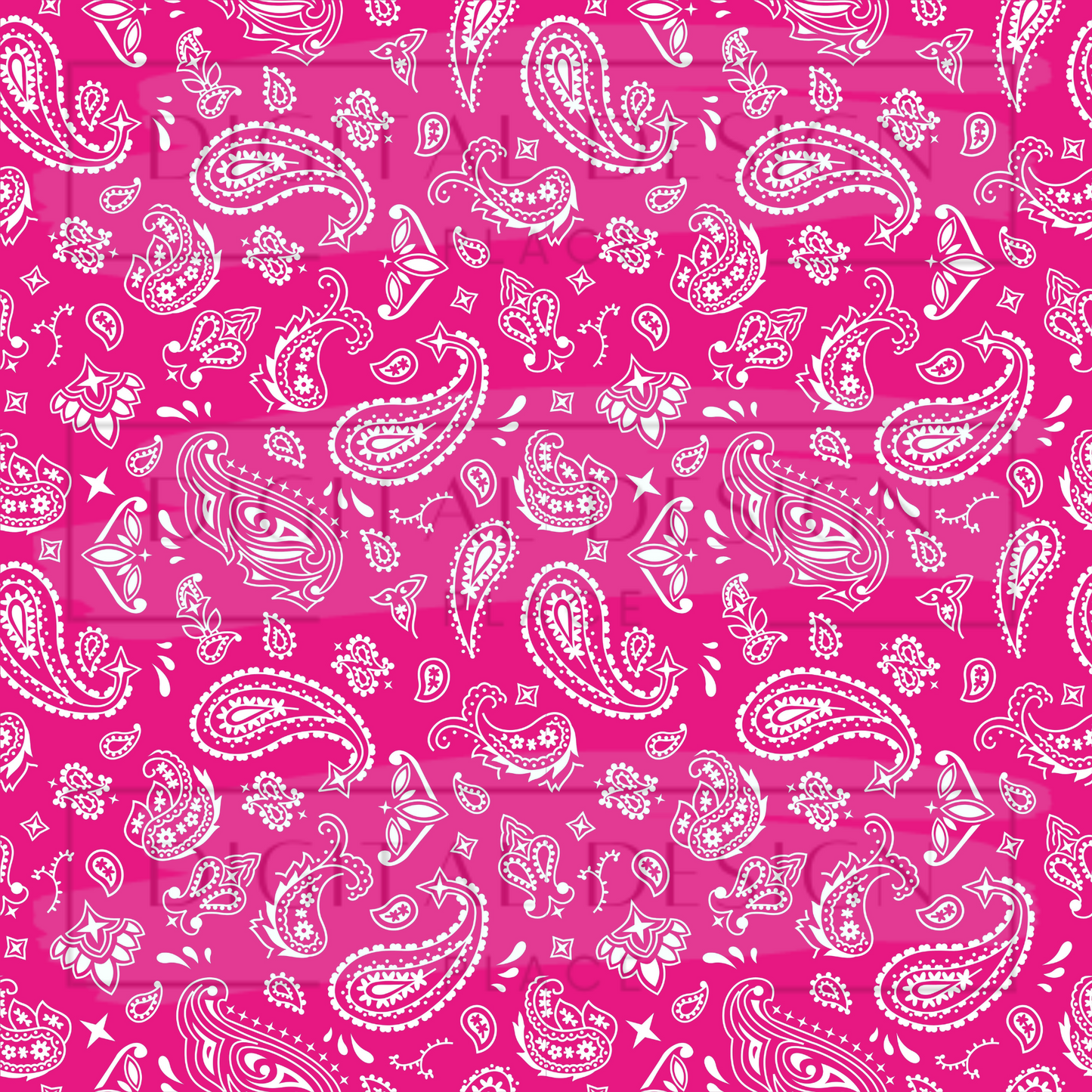 Hot Pink Bandana VinylV1402