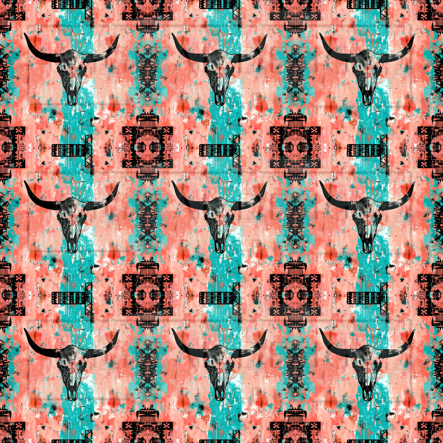 Pink Aztec VinylV1441