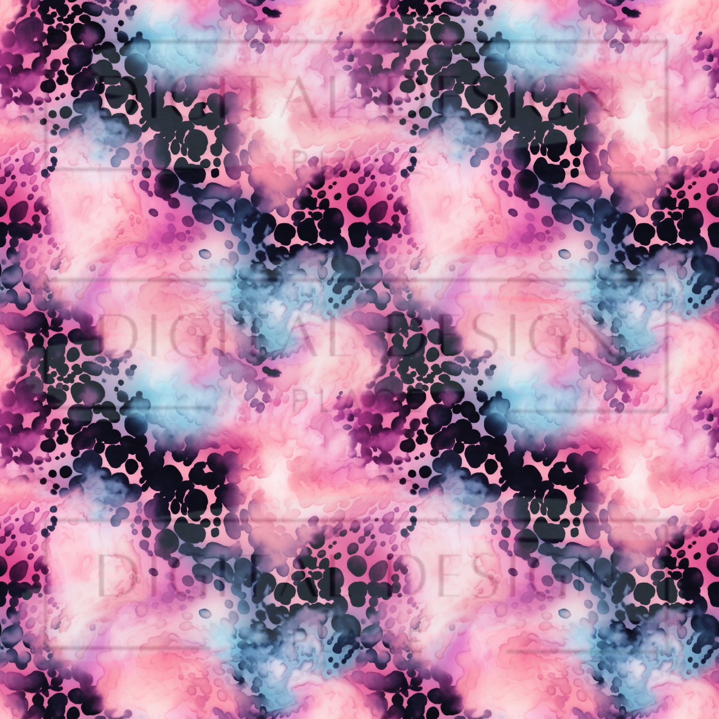 Cotton Candy Neon Spotted VinylV1474