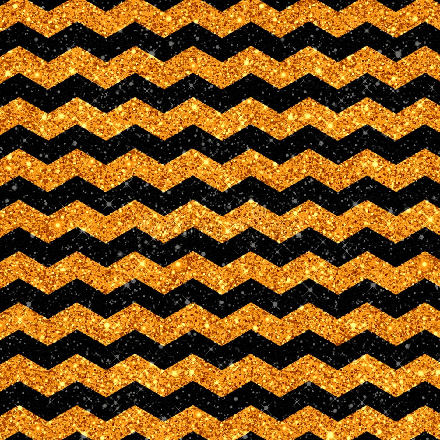Halloween Glitter Chevron VinylV1573