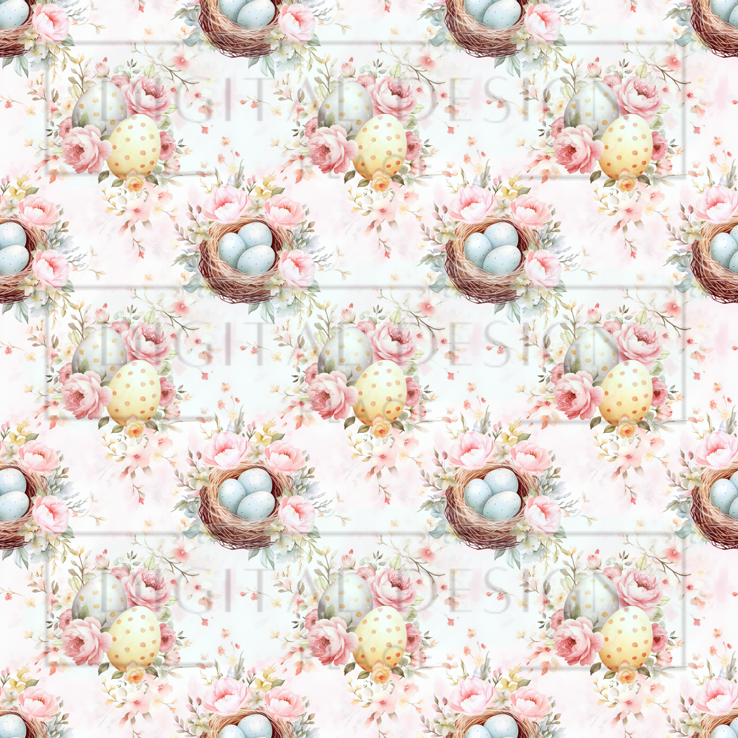 Spring Nest Eggs VinylV2276