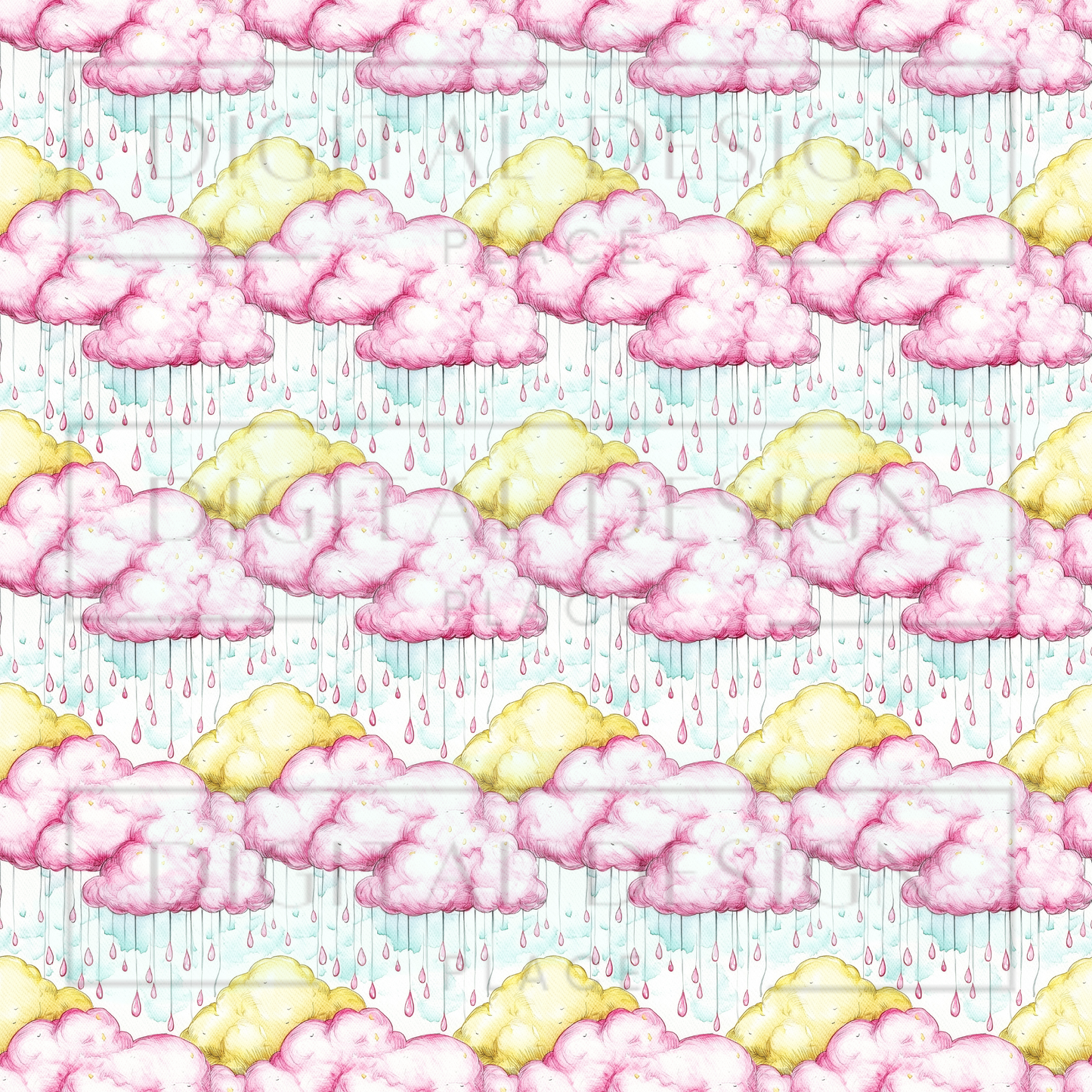 Spring Rain Clouds VinylV2338