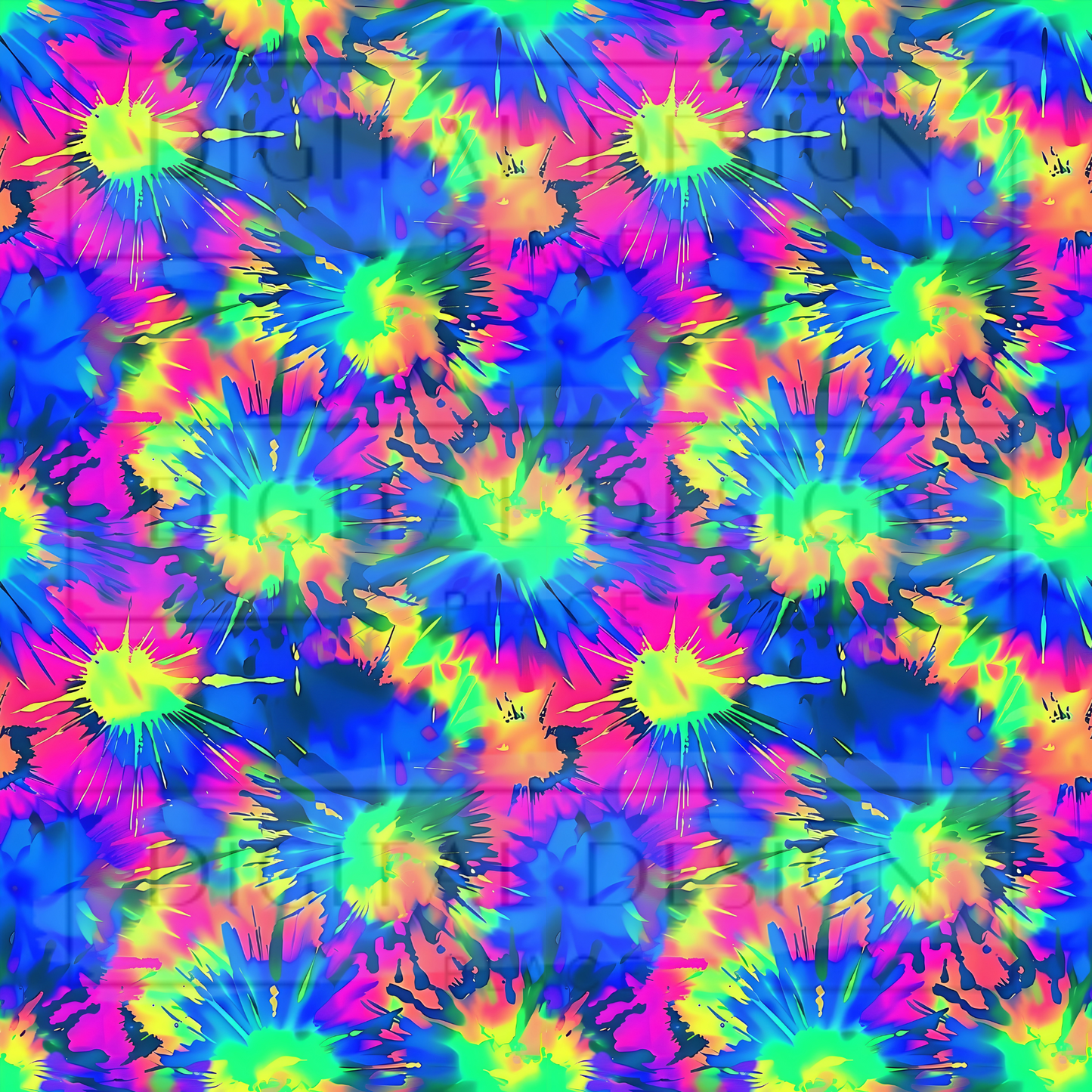 Summer Tiedye VinylV2419