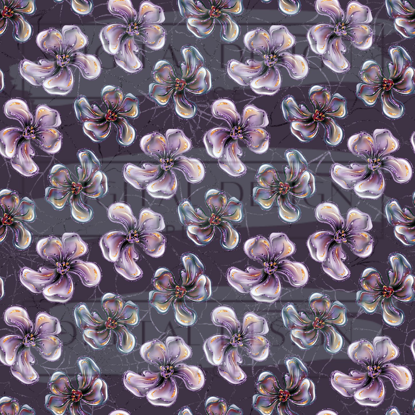 Moth Magic Florals VinylV876