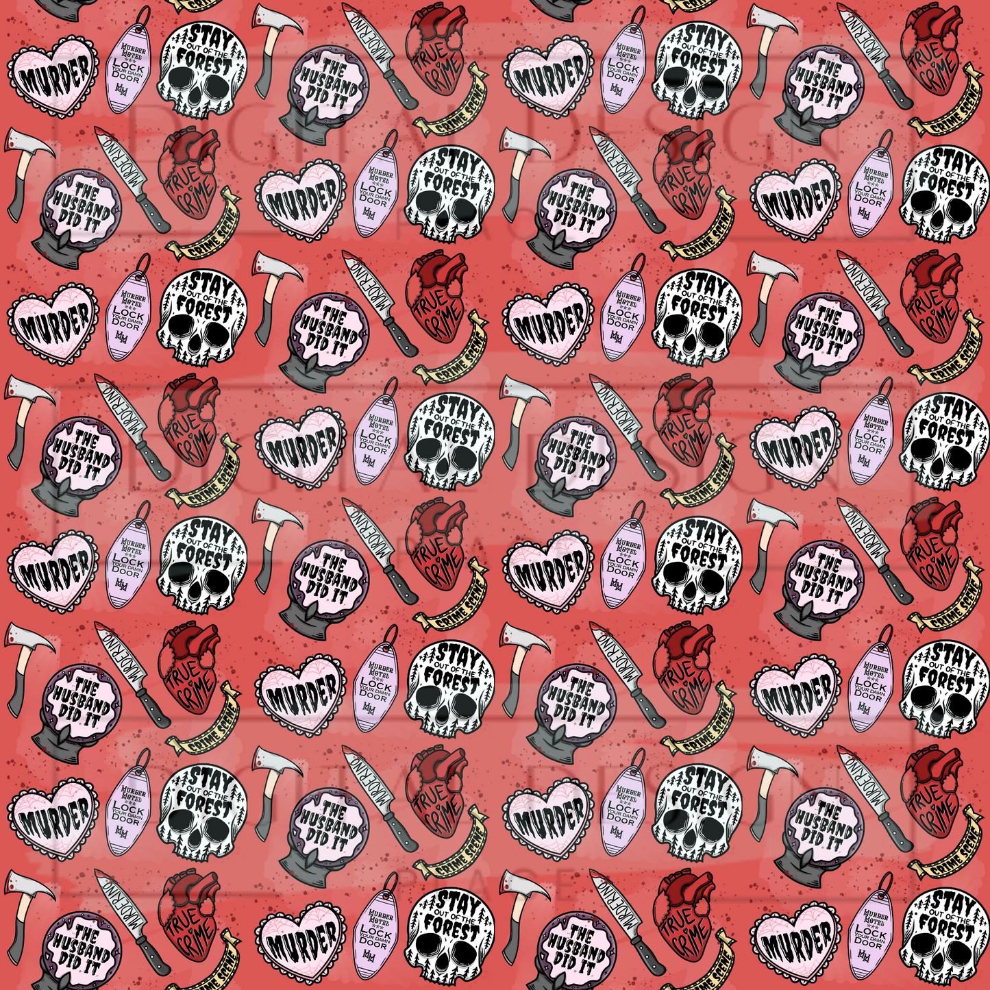 Stay out of the Forest Red VinylV897