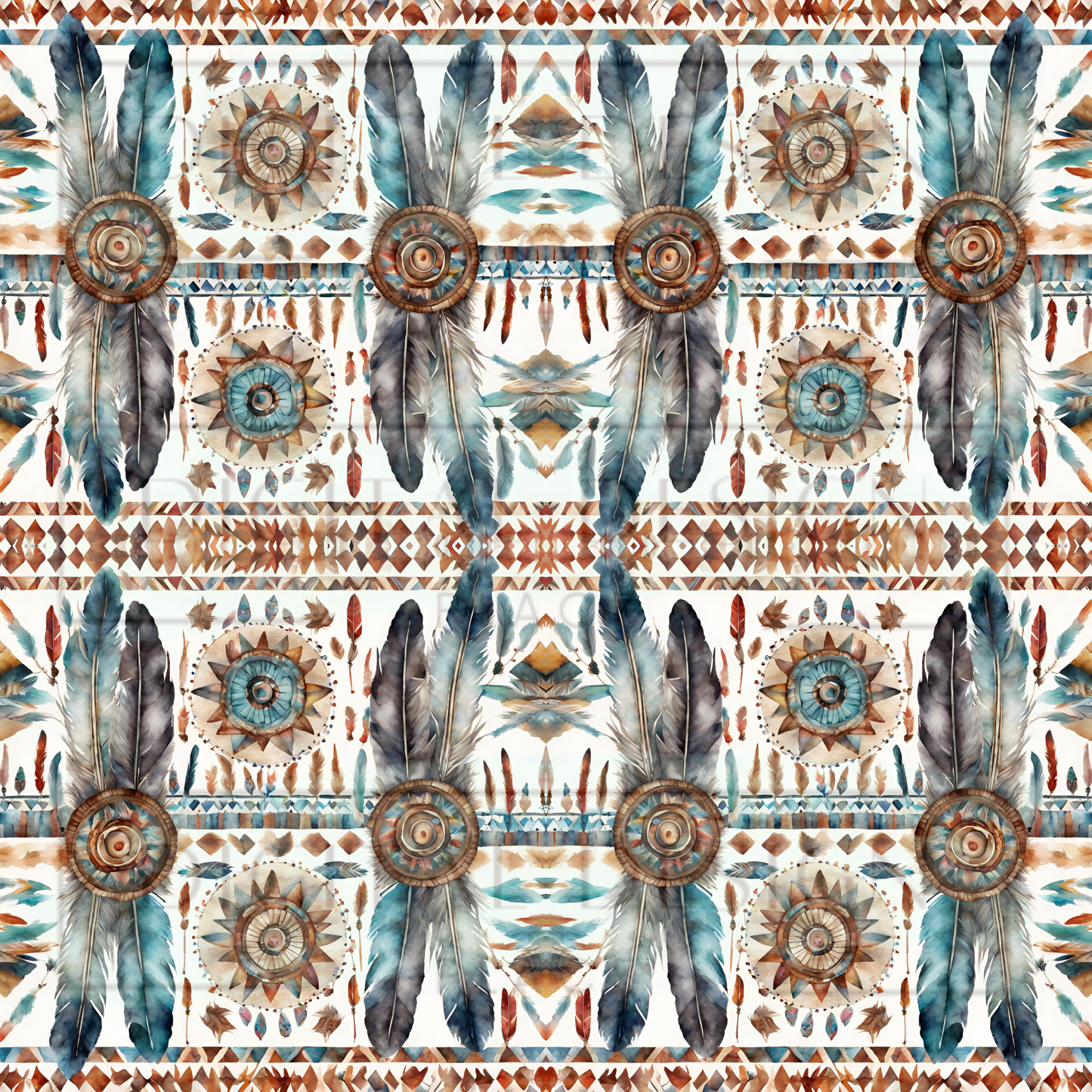 Head Dress Aztec VinylV921