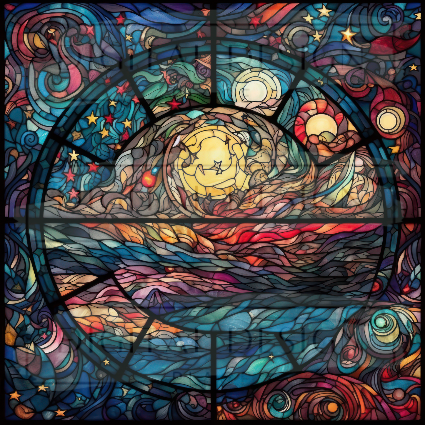 Stained Glass Turmoil VinylV987