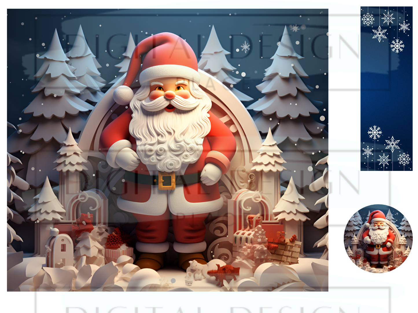 Santa Wrap Bundle 2 WrB45