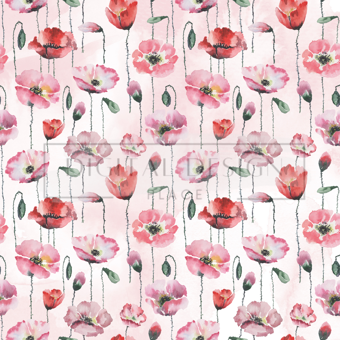 Poppy Field VinylV38