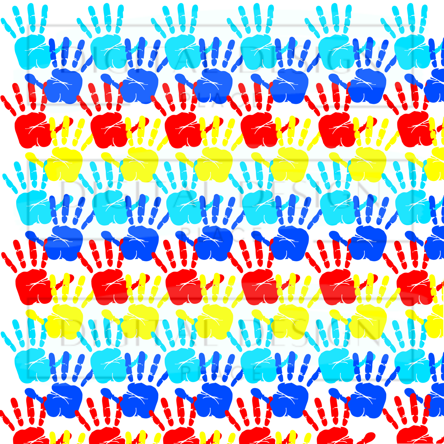 Layered Hands VinylV137