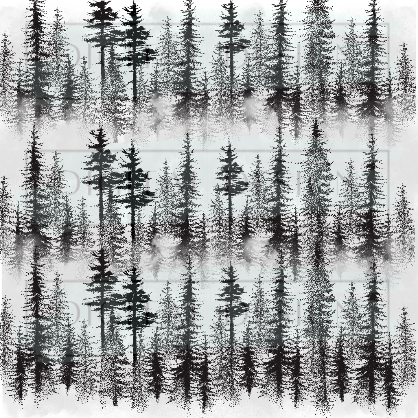 Foggy Forest VinylV144