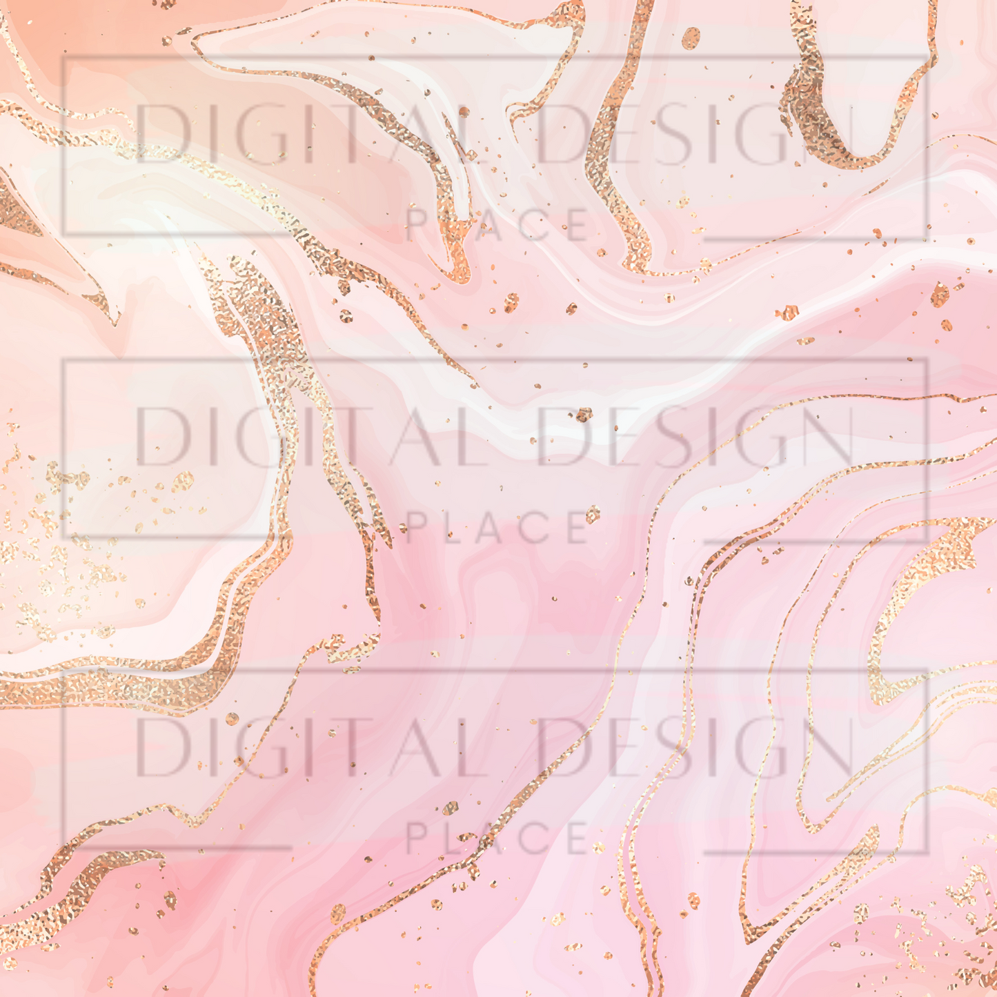 Pink and Gold Hydrodip VinylV171