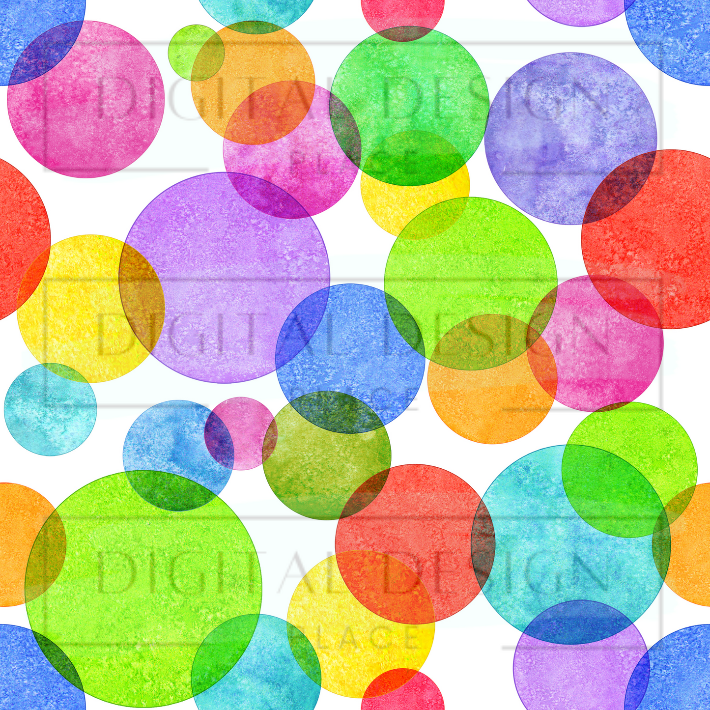 Big Rainbow Bubbles VinylV305