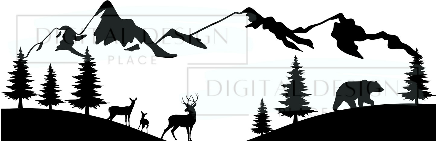 Mountain Views WraW84