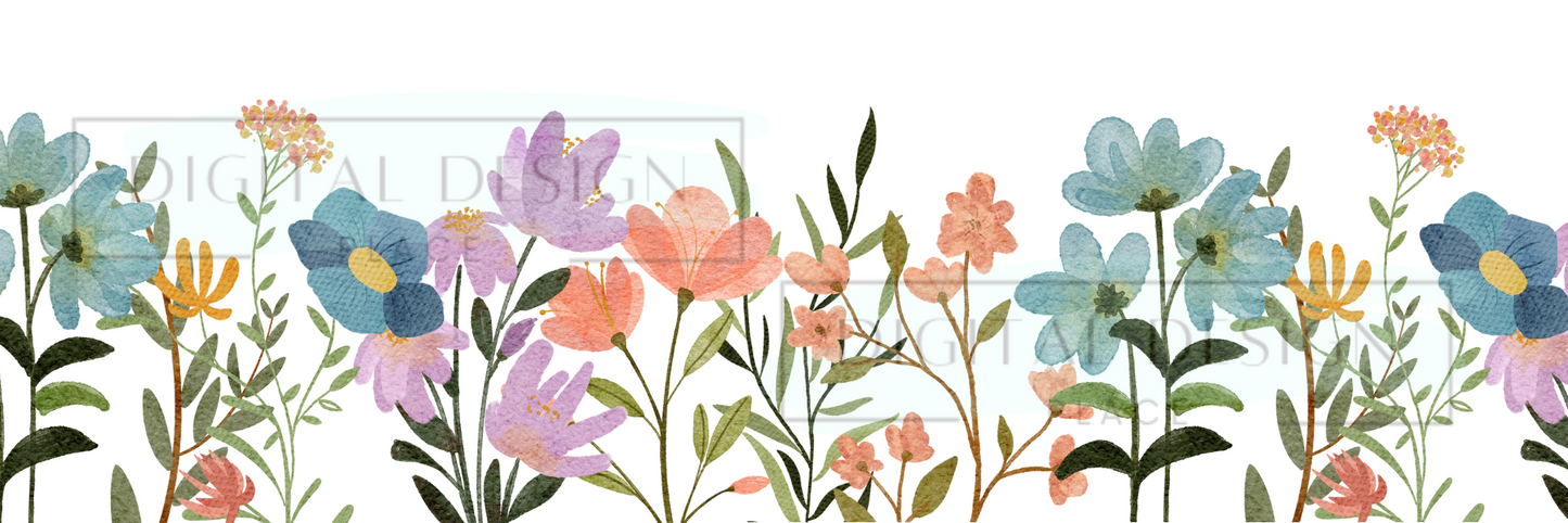 Watercolor Floral WRAW17