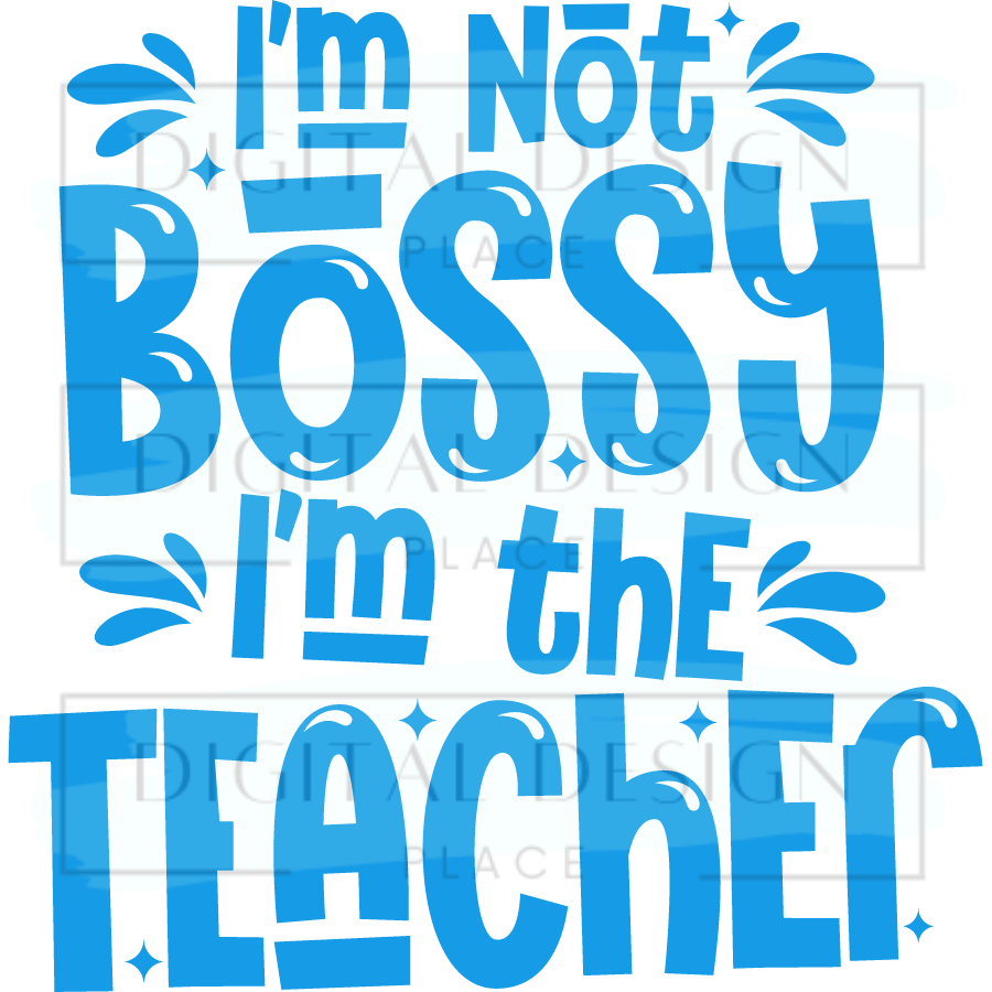 Bossy Teacher Blue BTSB10