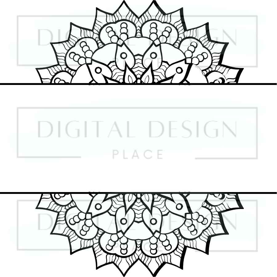 Mandala Frame PJP1