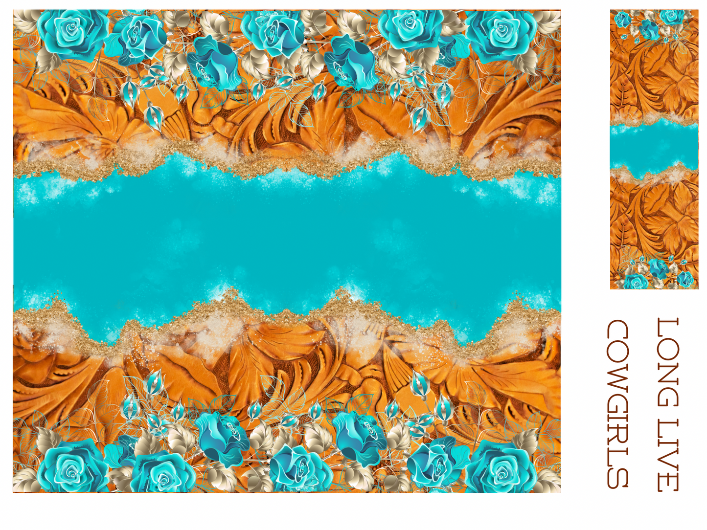 Turqouise Cowgirl WrB3