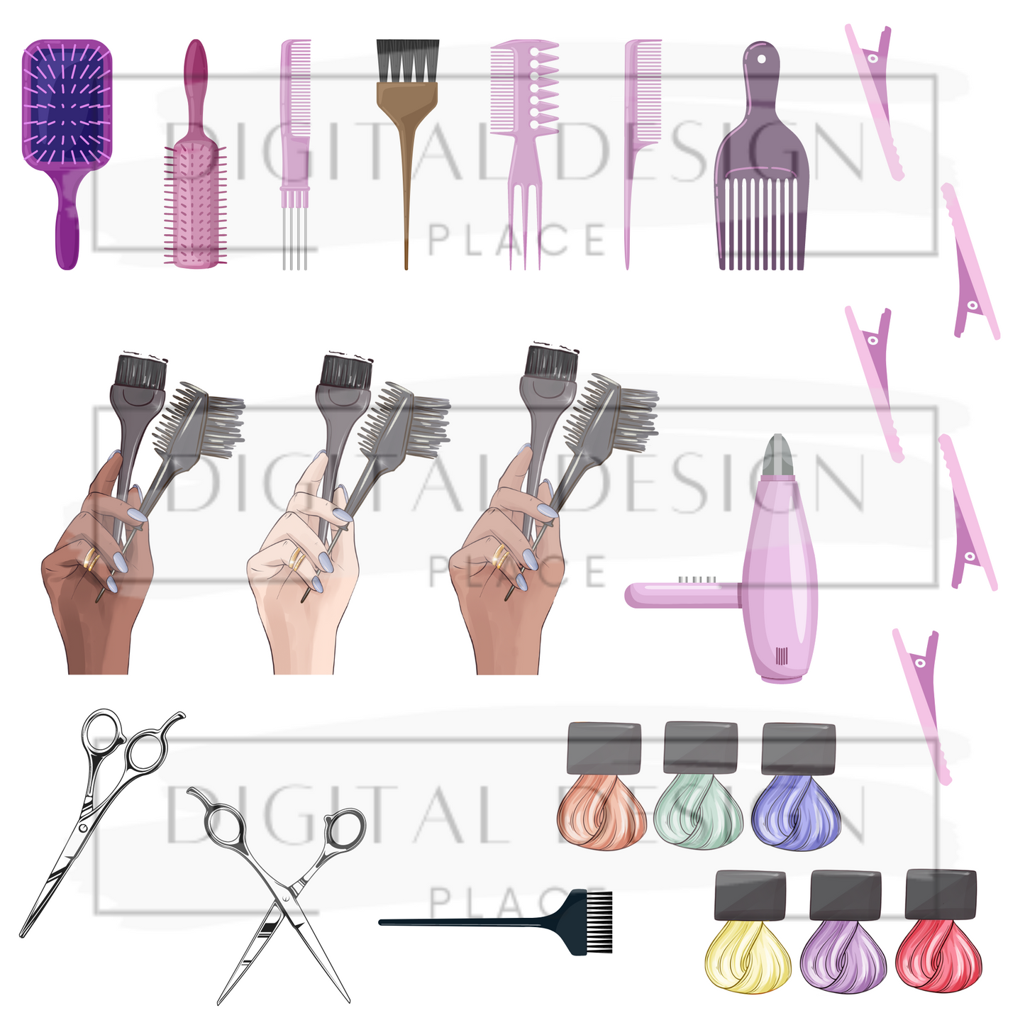 Hair Stylist Elements ELEE6