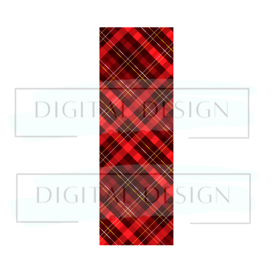 Christmas Plaid Pen Wrap PenP8