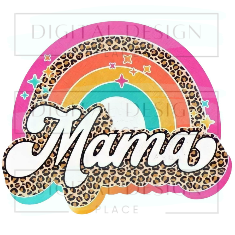 Rainbow Leopard Mama MOMM80