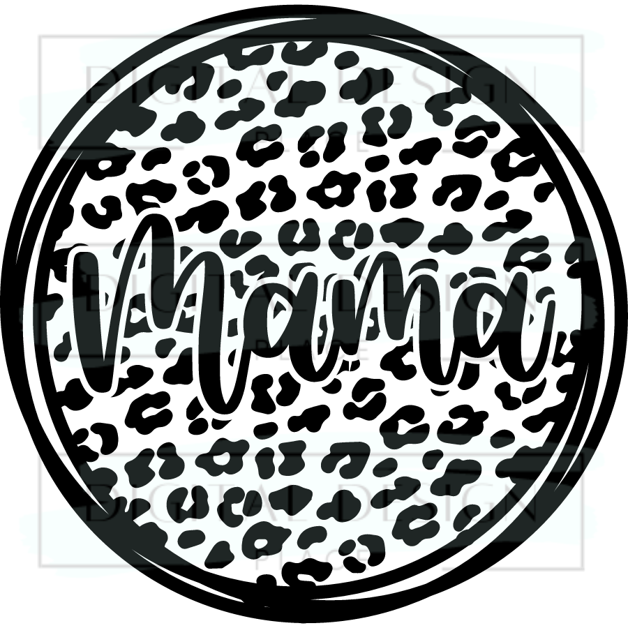 Mama Leopard Circle MOMM89