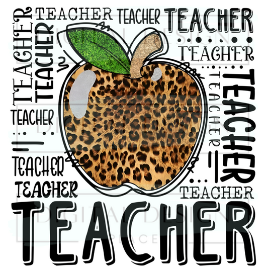 Teacher Cheetah Apple BTSB42