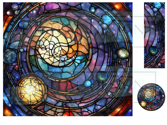 Stained Glass Space WrB232
