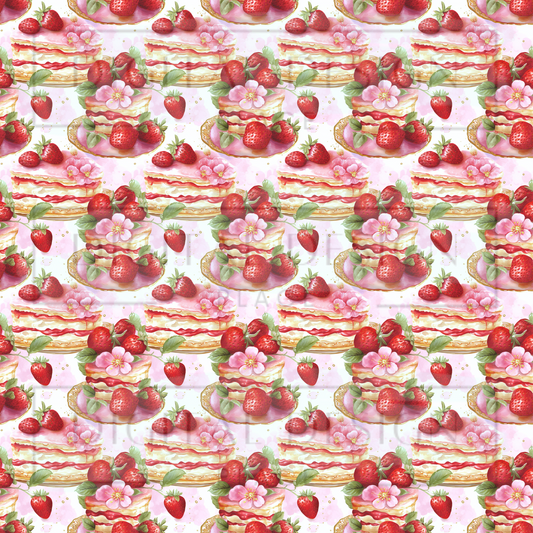 Strawberry Cakes VinylV1204
