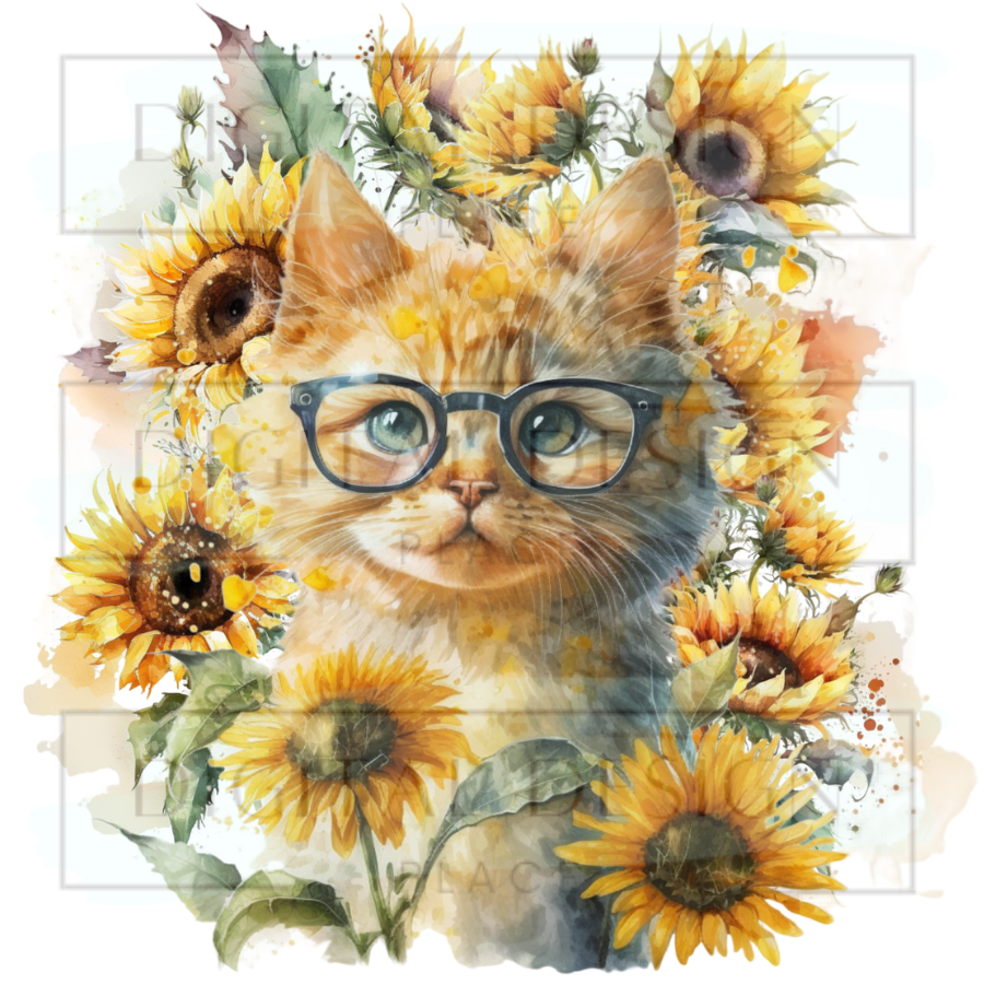 Sunflower Cat ANIA103