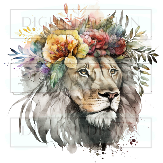 Floral Lion ANIA119