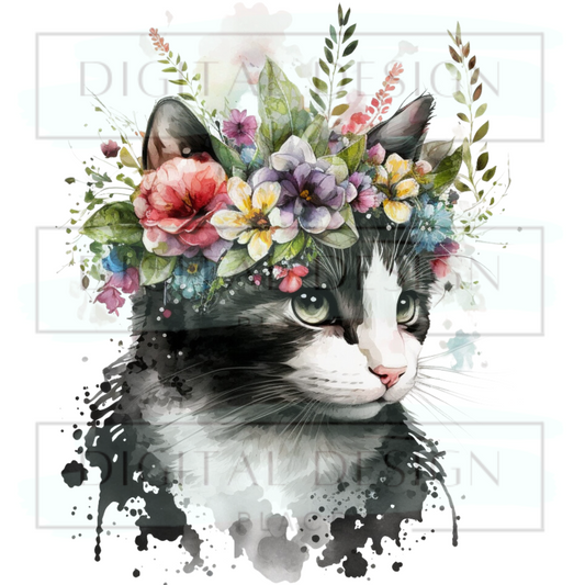 Floral Cat ANIA120