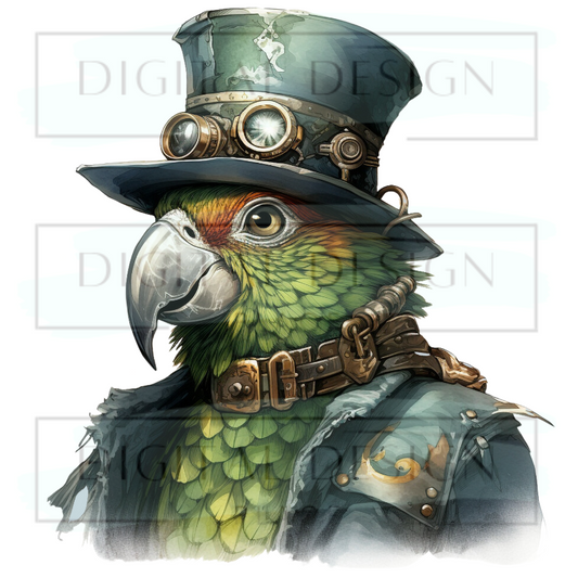 Steampunk Parrot ANIA159