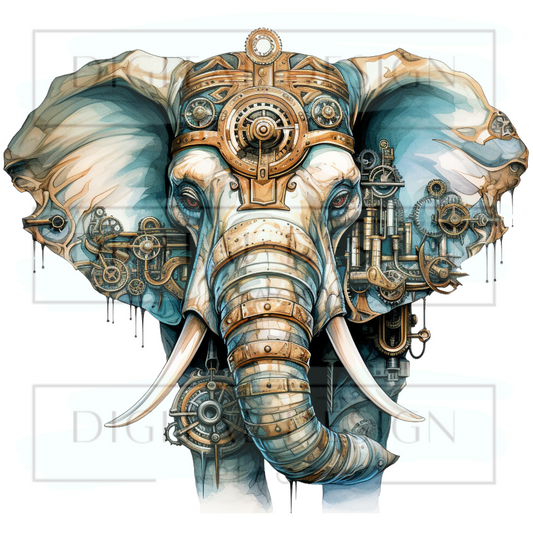 Steampunk Elephant ANIA167